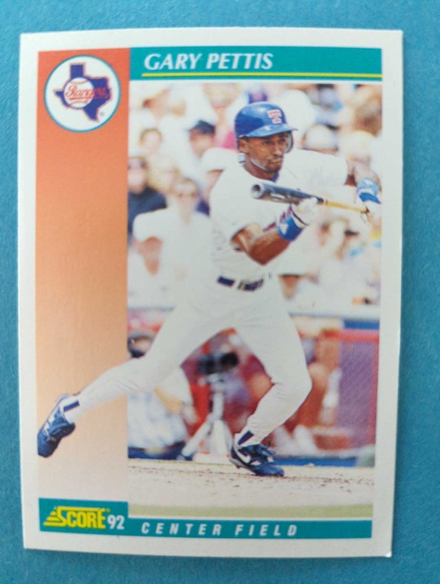 1992 Gary Pettis Score Baseball Card ⚽