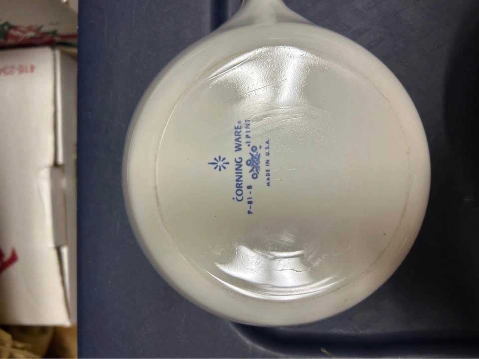Vintage Corning Ware Blue Cornflower P-81-B 1 Pint Skillets - photo 3