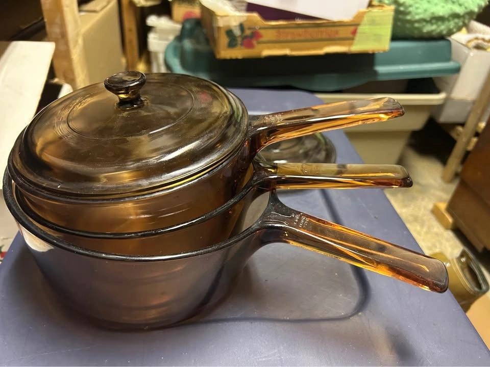 Corning Visions Amber Glass Cookware Set - photo 5