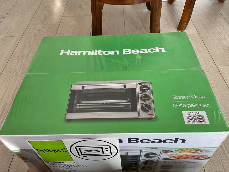 Hamilton Beach Toaster Oven (Brand New)