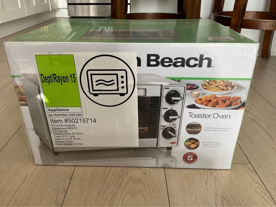 Hamilton Beach Toaster Oven (Brand New) - photo 2