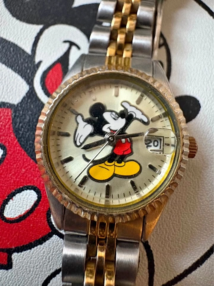 Disney Mickey Mouse Two-Tone Watch