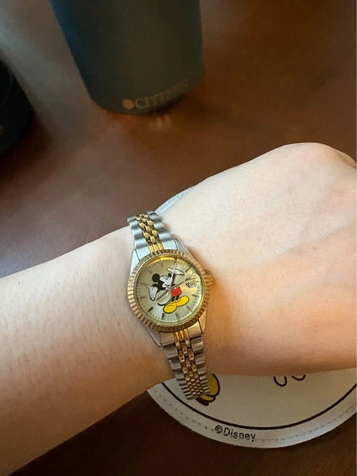 Disney Mickey Mouse Two-Tone Watch - photo 4