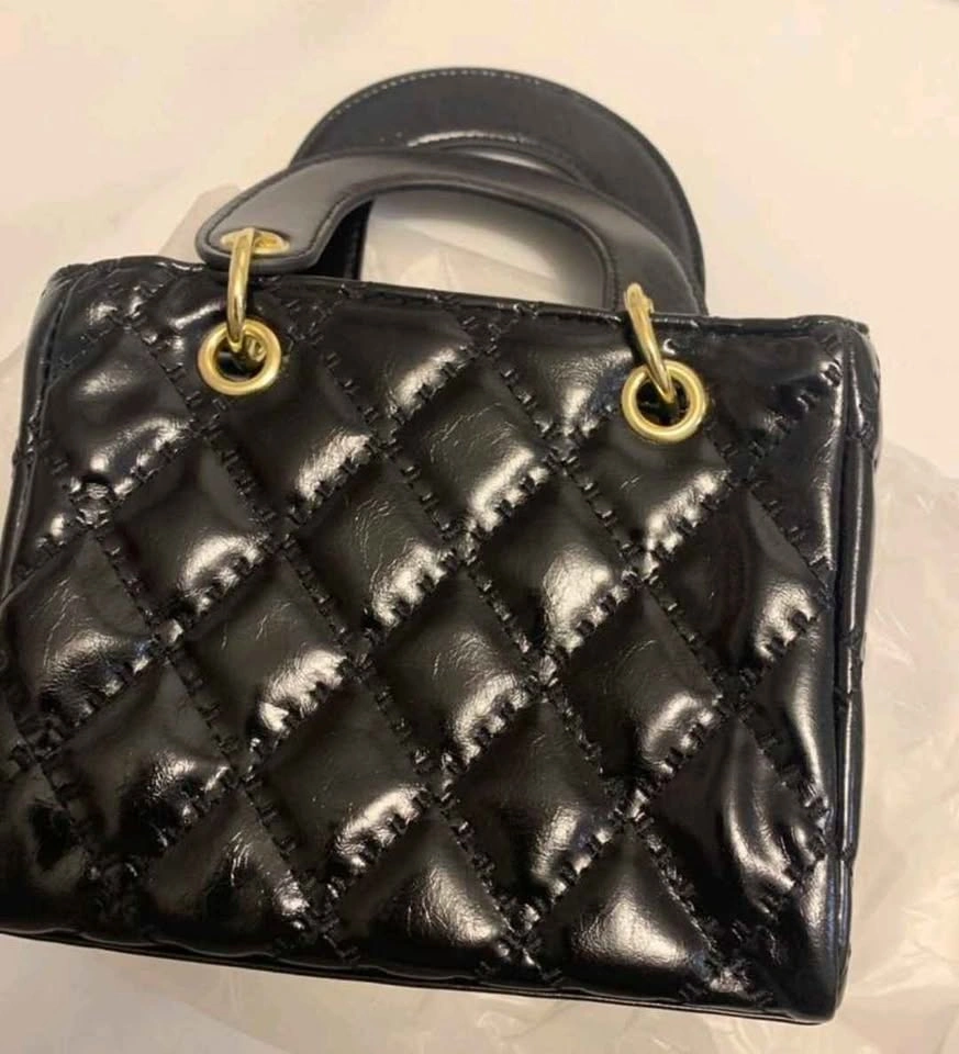 Spring/Summer New Women's Black Mini Tote Bag - photo 2