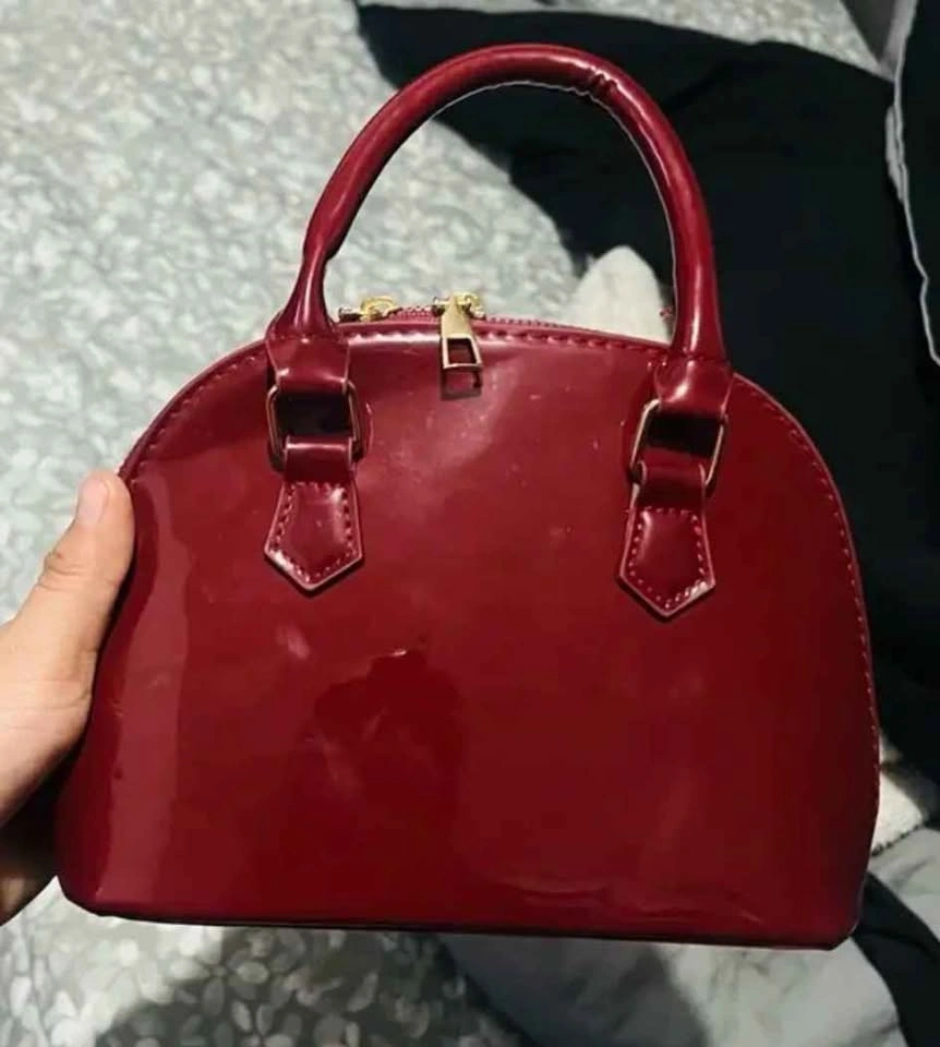 Trendy Shell-Shaped Shoulder Bag - Burgundy - photo 2