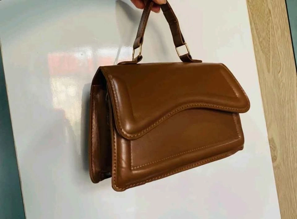 Fashionable Solid Coffee Diagonal Zipper Crossbody Bag - photo 2
