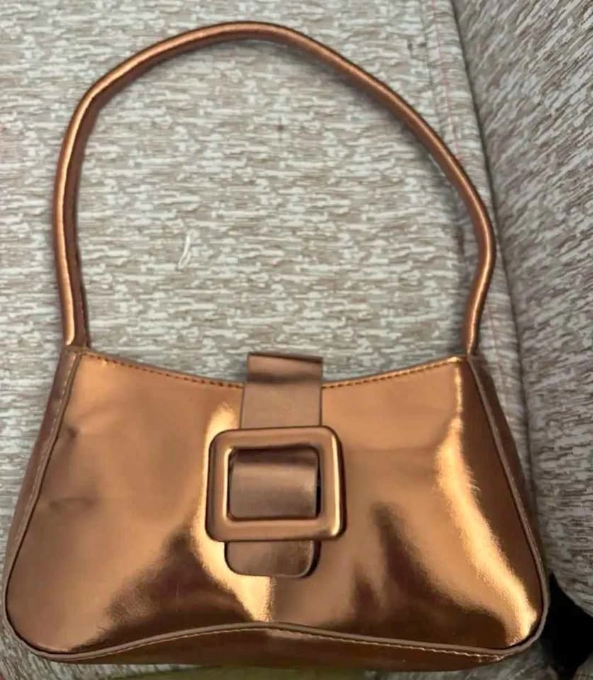 New Summer Versatile Casual Shoulder Tote Bag - Champagne Gold