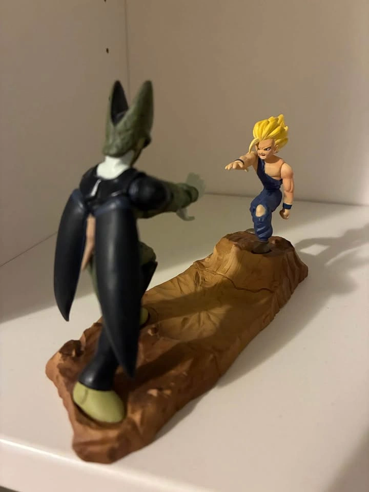 ⚽️ Dragonball - Cell vs Gohan! Vintage Gashapon - photo 4
