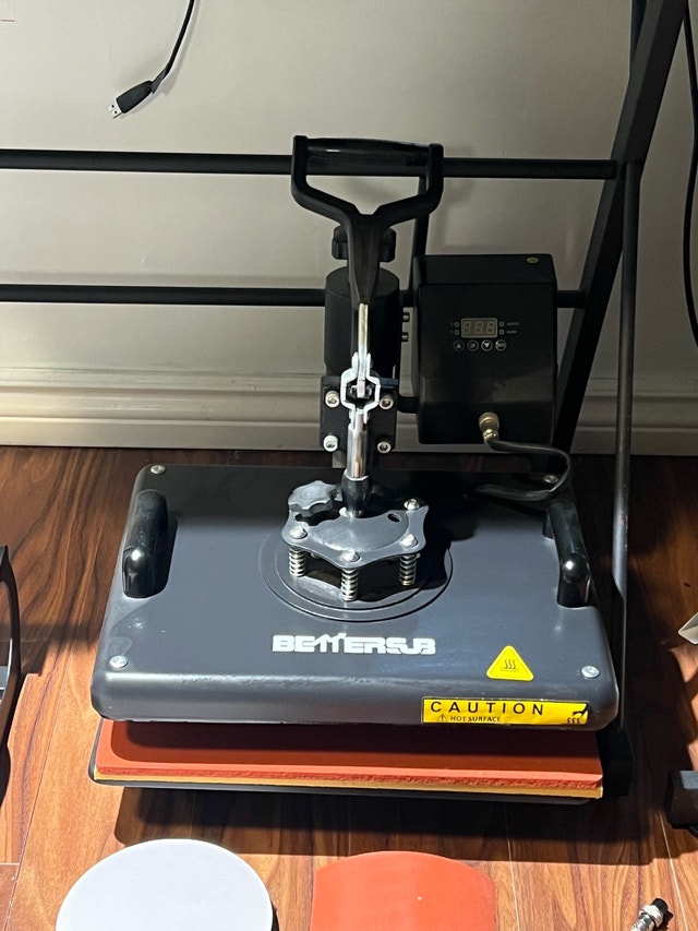15” x 15” Heat Press Machine – Working Condition