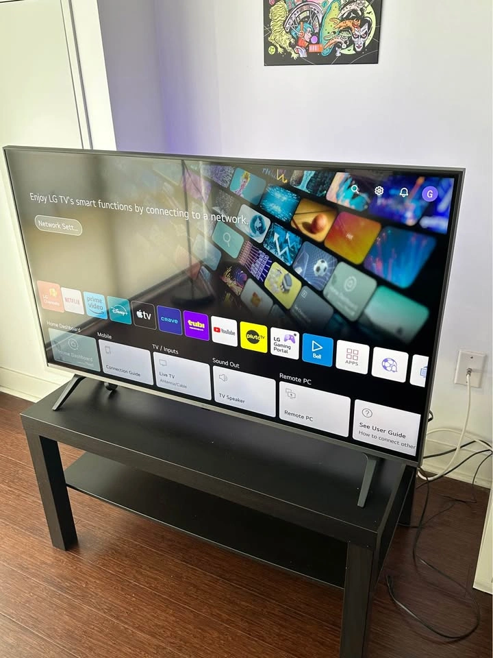 LG 43” 4K UHD AI Smart TV – 43UQ7070ZUD - photo 2