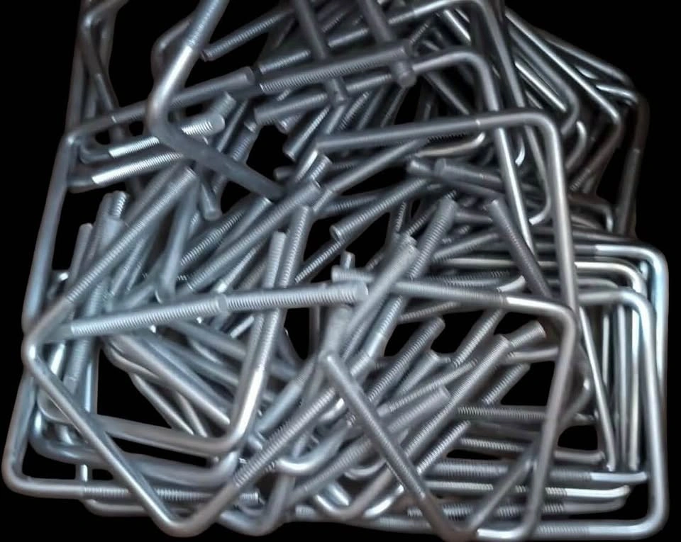 Lot of 10 Square U-Bolts - photo 2
