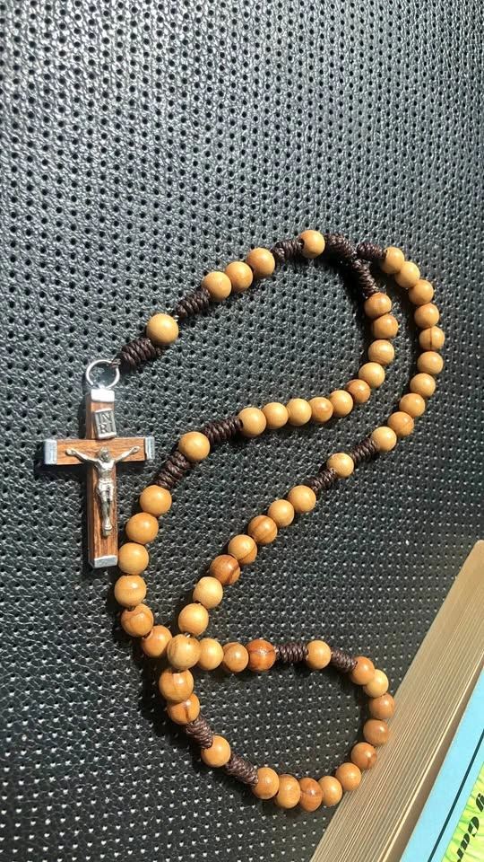 Wooden Rosary ⚽️