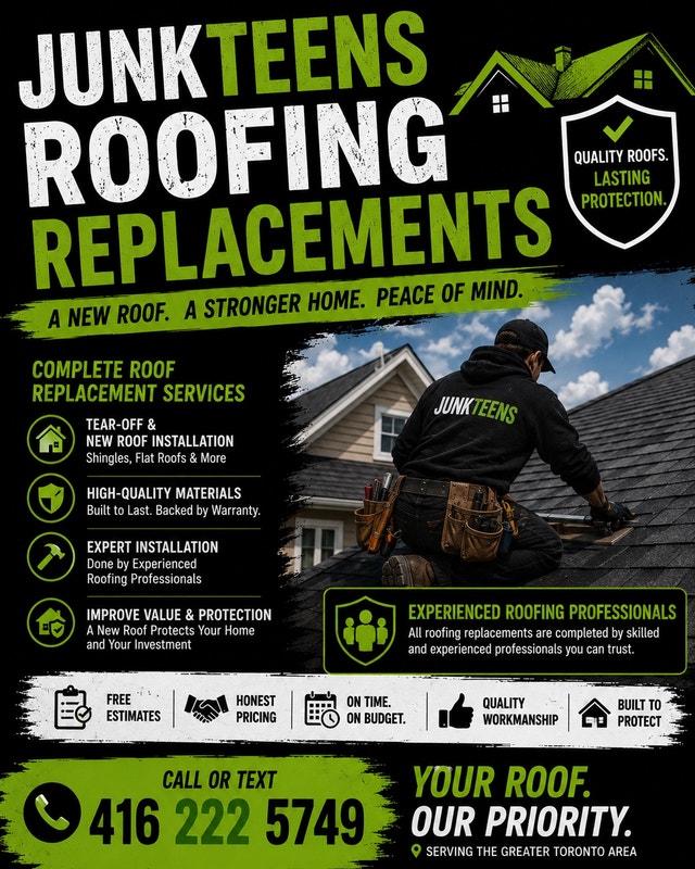 Toronto Roof Replacements - JUNKTEENS - photo 2