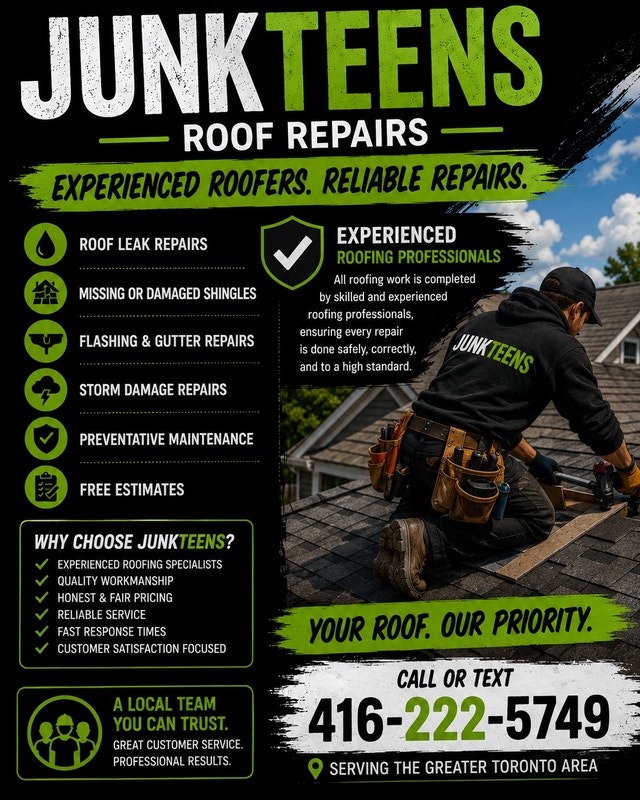 Toronto Roof Repairs - JUNKTEENS - photo 2