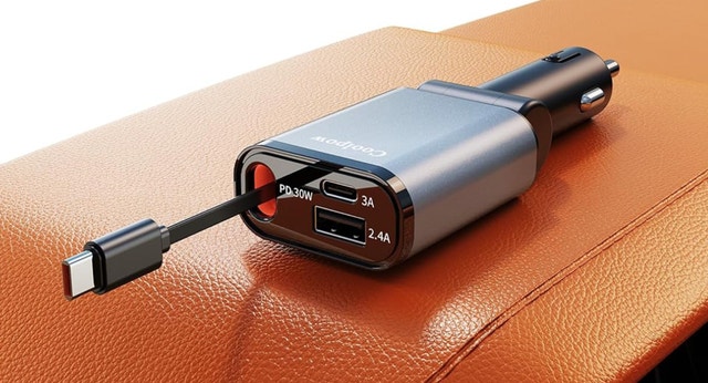 Retractable Car Charger