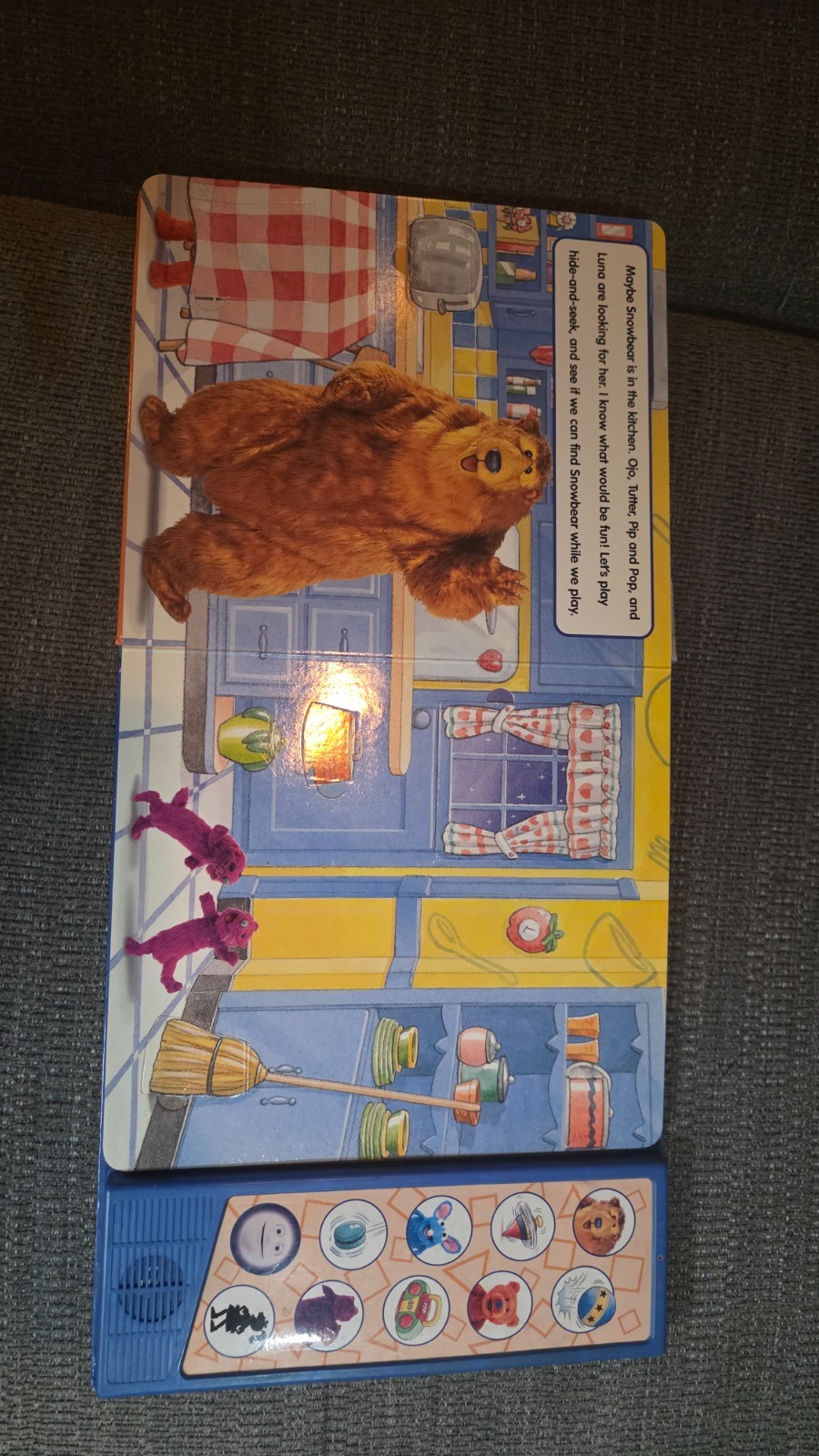 Disney Bear in the Big Blue House 2000 Jim Henson Lift & Listen - photo 3