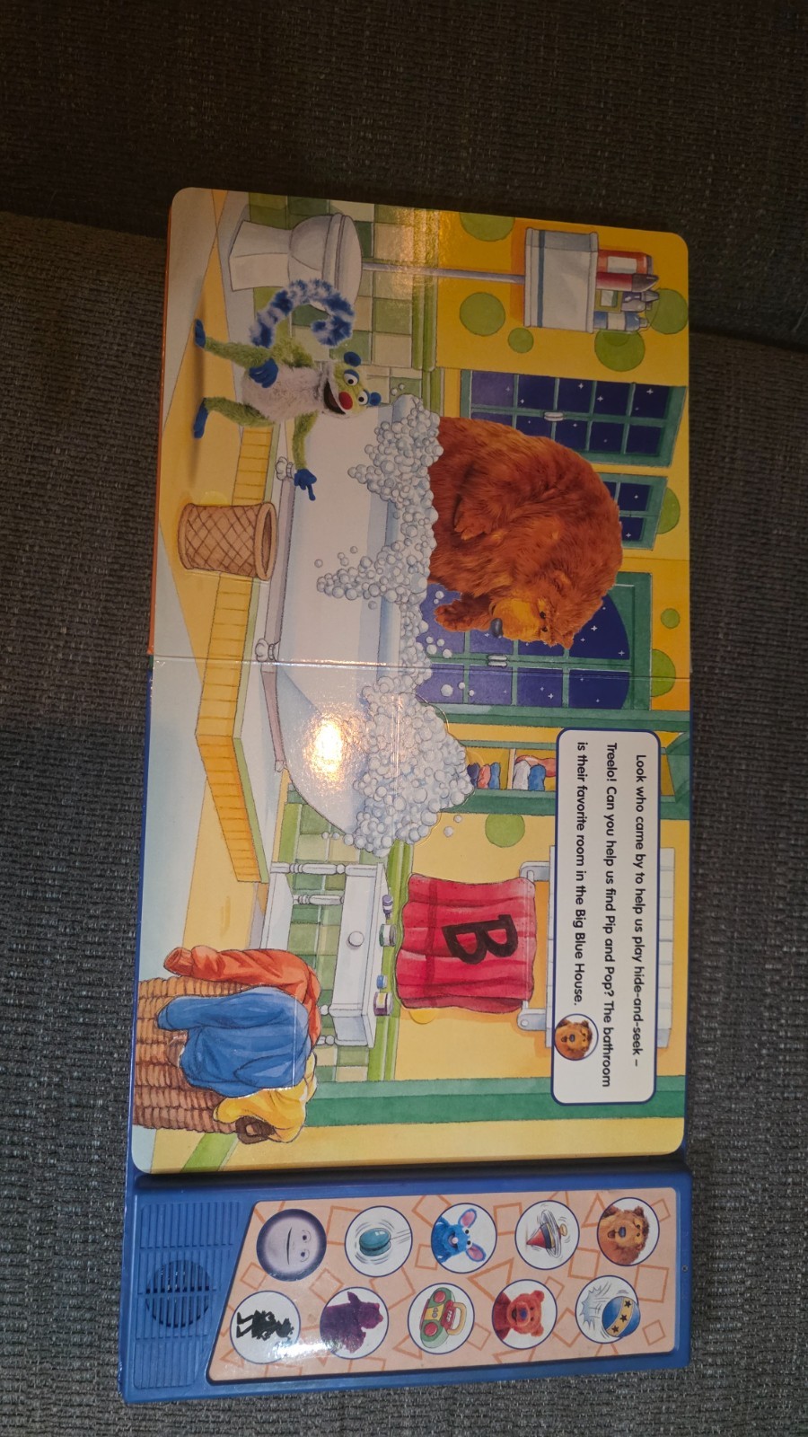 Disney Bear in the Big Blue House 2000 Jim Henson Lift & Listen - photo 5