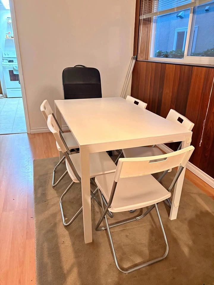 Ikea Dining Table with Chairs