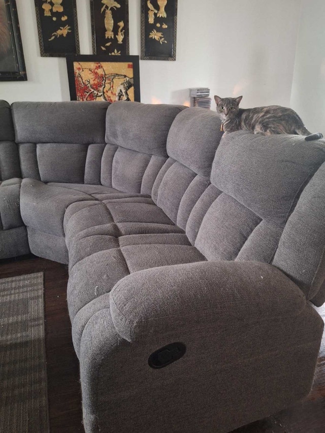 Sectional Recliner Couch