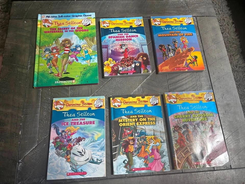 6 Thea Stilton books