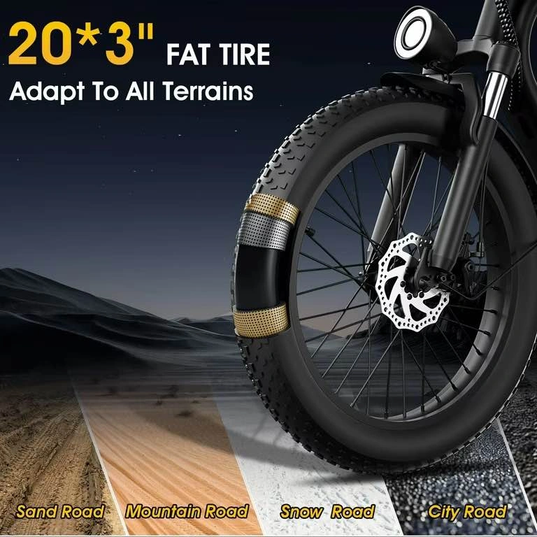 High Range/ High Speed E-Bike (1000W, 40km Speed, 80km Range) - photo 5
