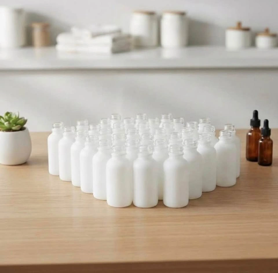 300+ Frosted Glass Tincture Bottles (30ml / 1oz) – Brand New - photo 2