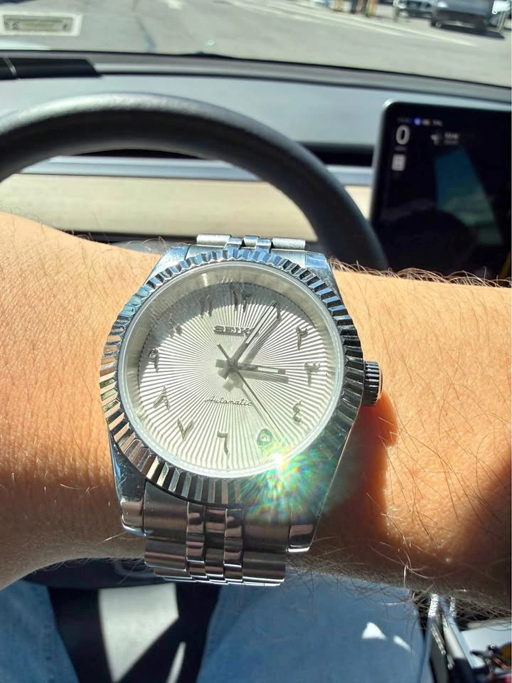 Seiko Arabic Dial Automatic Watch