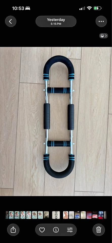 Portable Sit-Up Bar Core Exercise Assistant