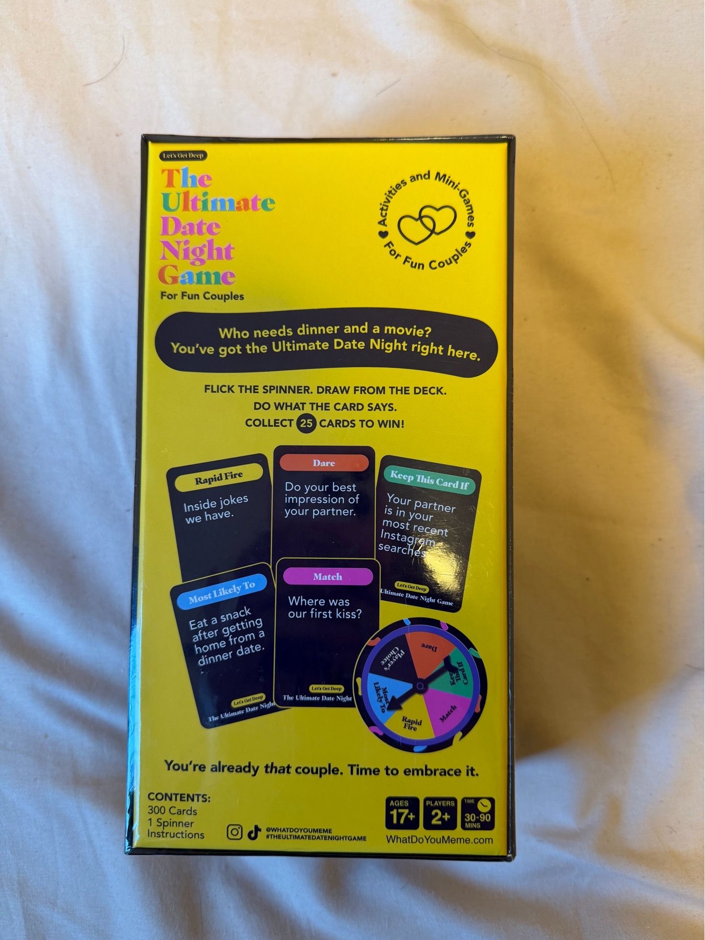 The Ultimate Date Night board game - photo 3