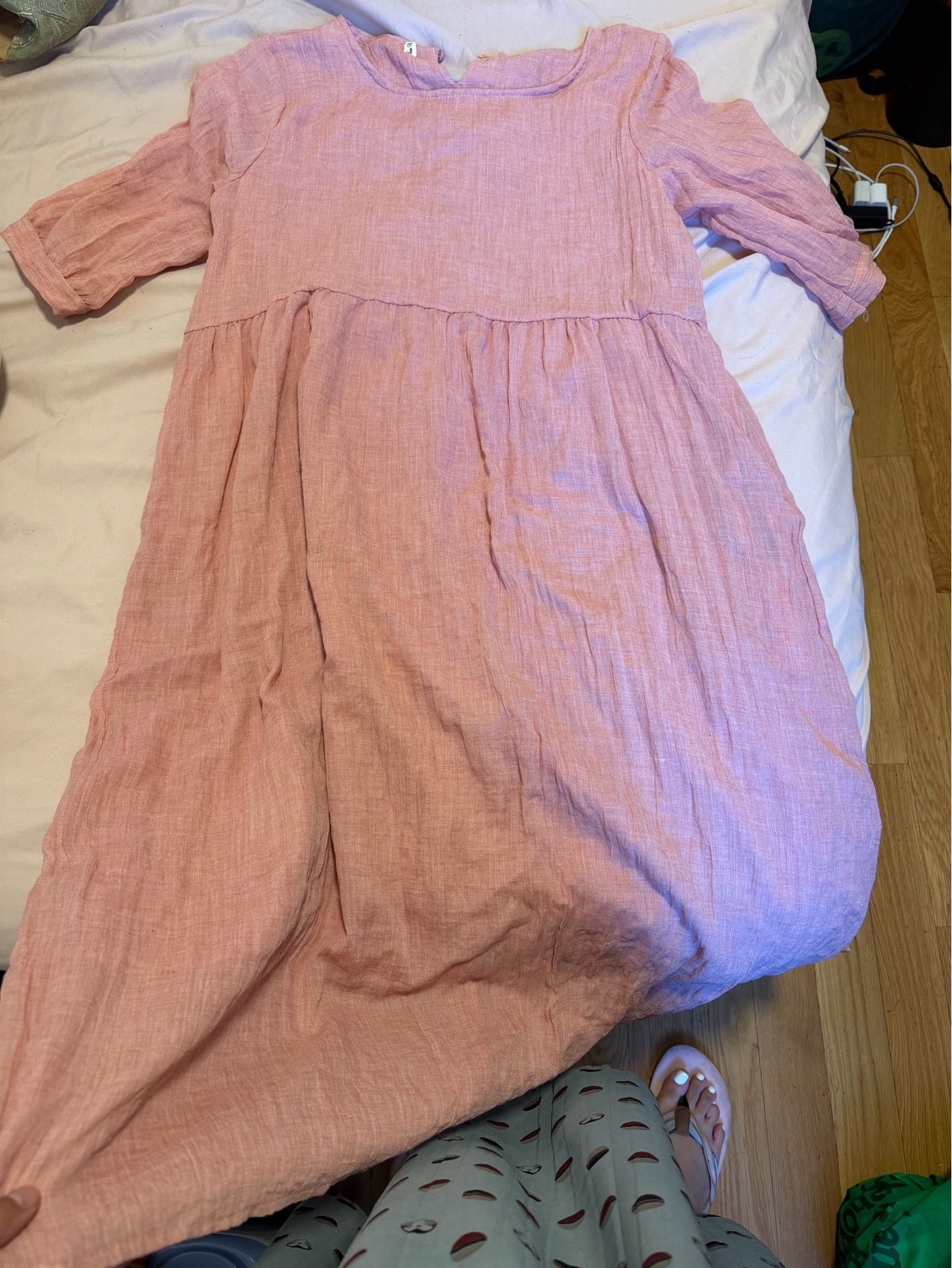 Pink women’s dress size L