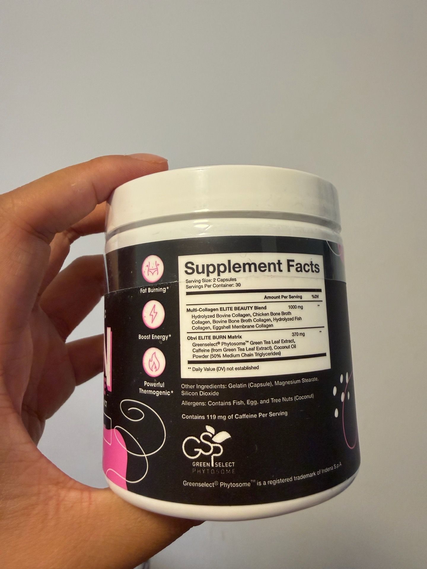 Obvi Collagen Burn Supplements - photo 2