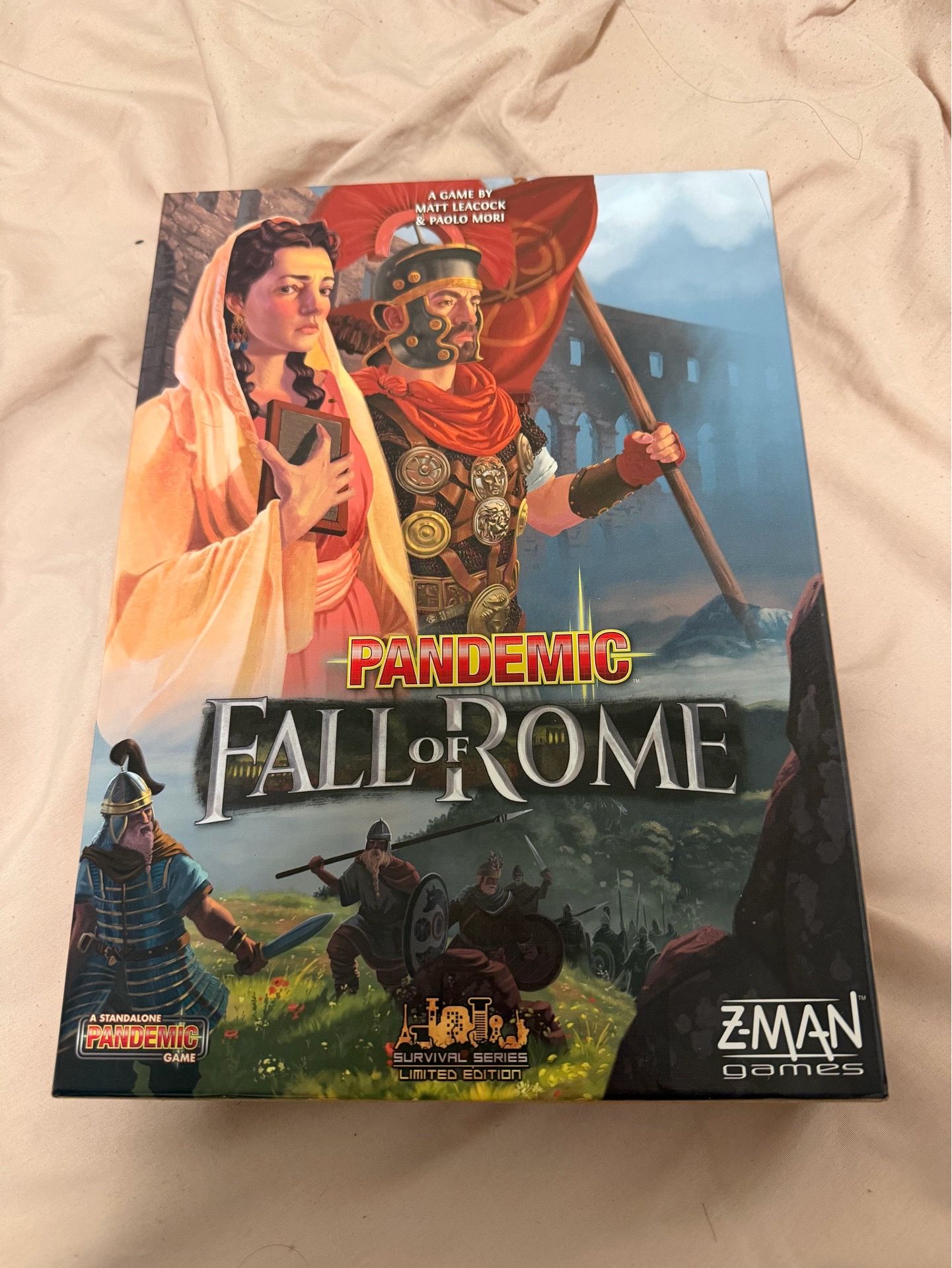 Fall of Rome Pandemic board game