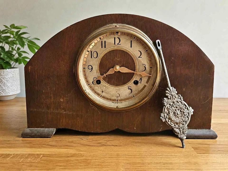 Untested New Haven Cathedral Gong Mantel Clock