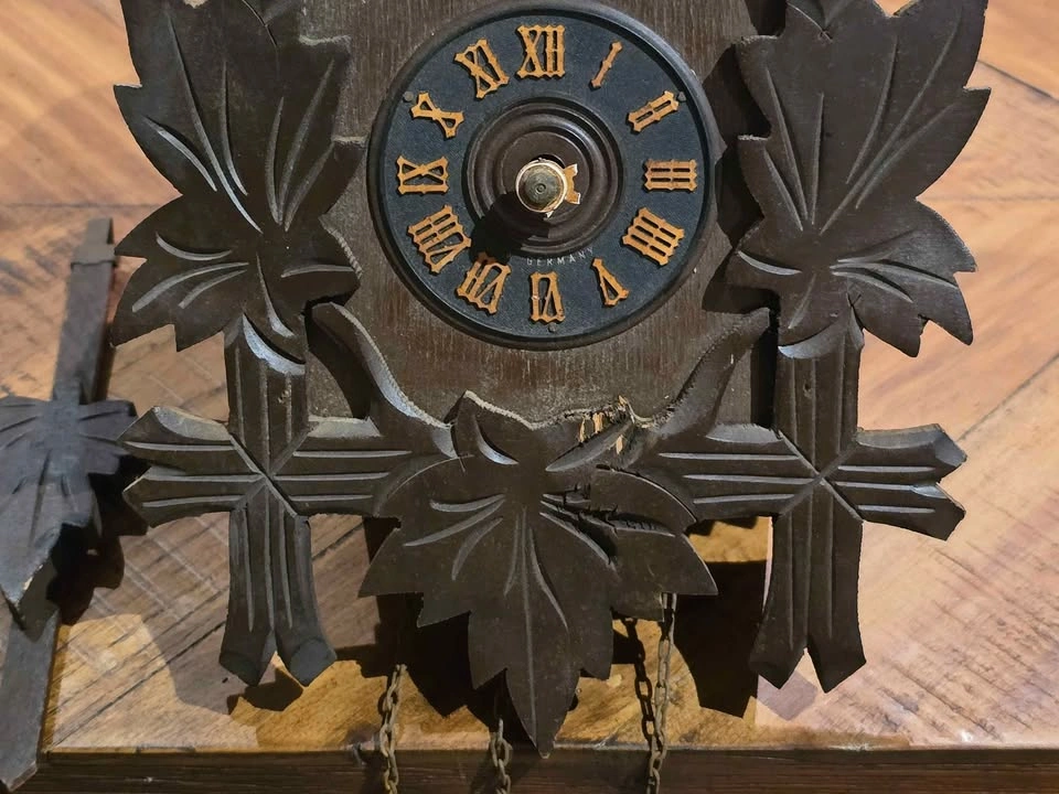 Vintage German Cuckoo Clock For Parts/Repair - photo 4