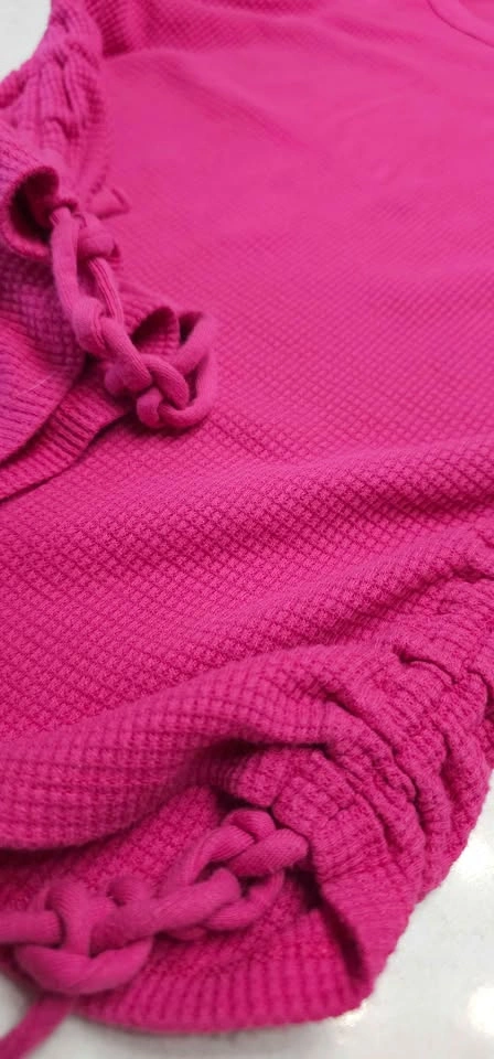 Women's Hot Pink Sleeveless Summer Shirt - photo 4