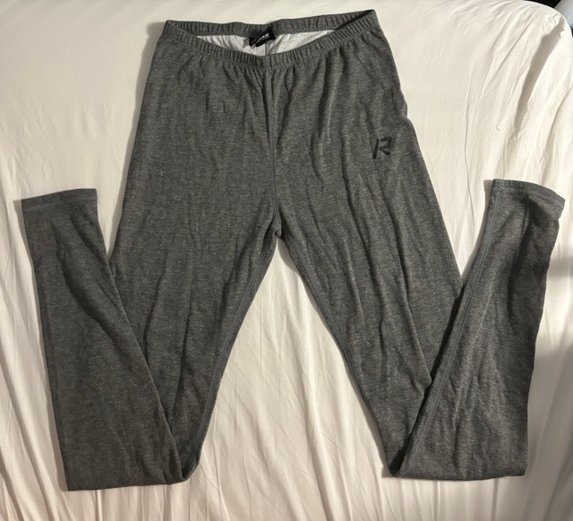 RUKKA Grey Seamless Base Layer Thermal Pants