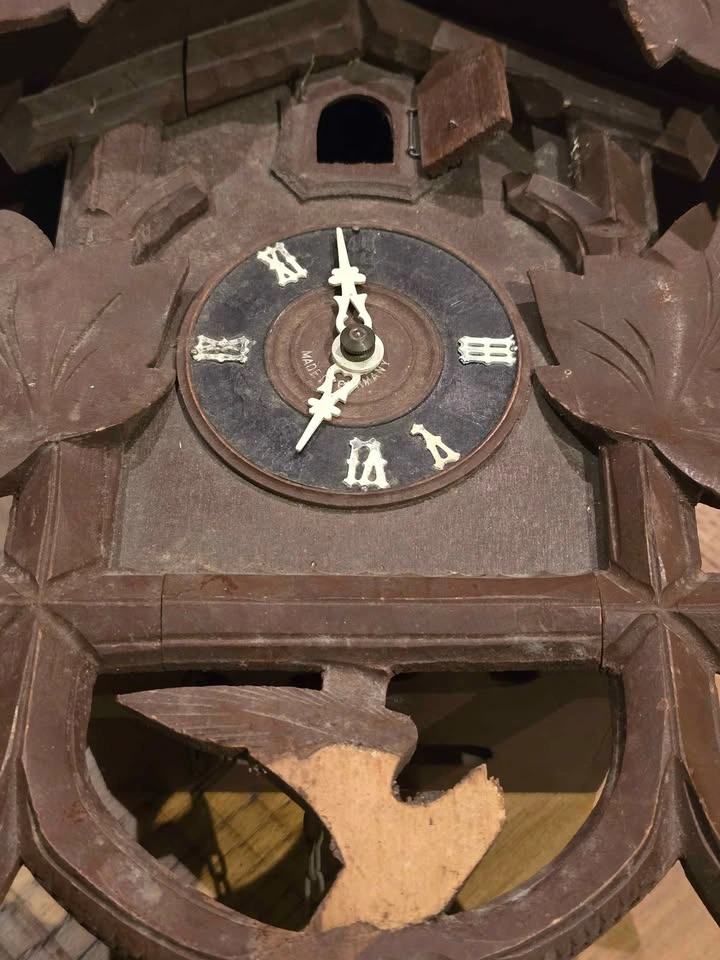 Vintage Hubert Herr German Cuckoo Clock For Repair - photo 5