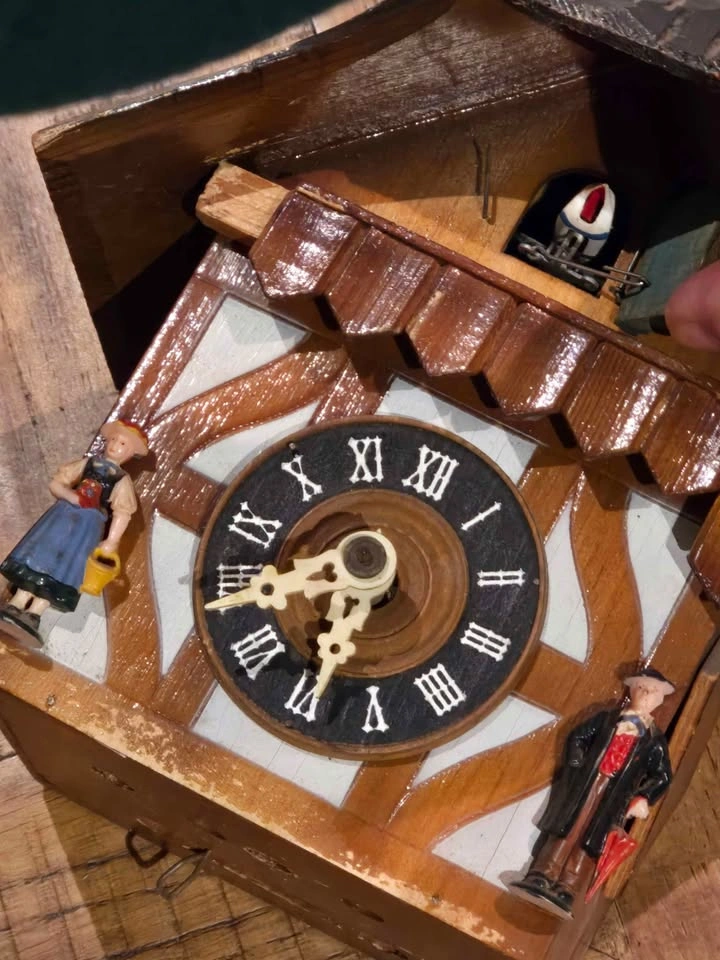 Vintage German Regula Cuckoo Clock For Repair - photo 4