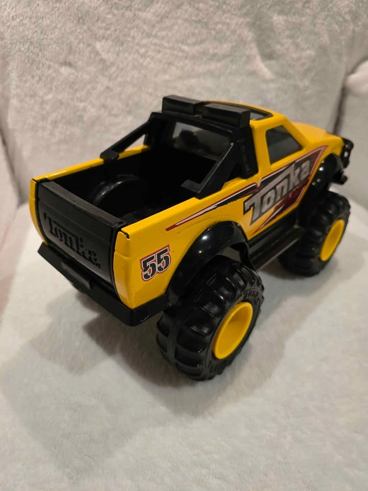 Tonka Toy Truck Bundle 2 Pc Blue Pickup Yellow Dune Squad - photo 3