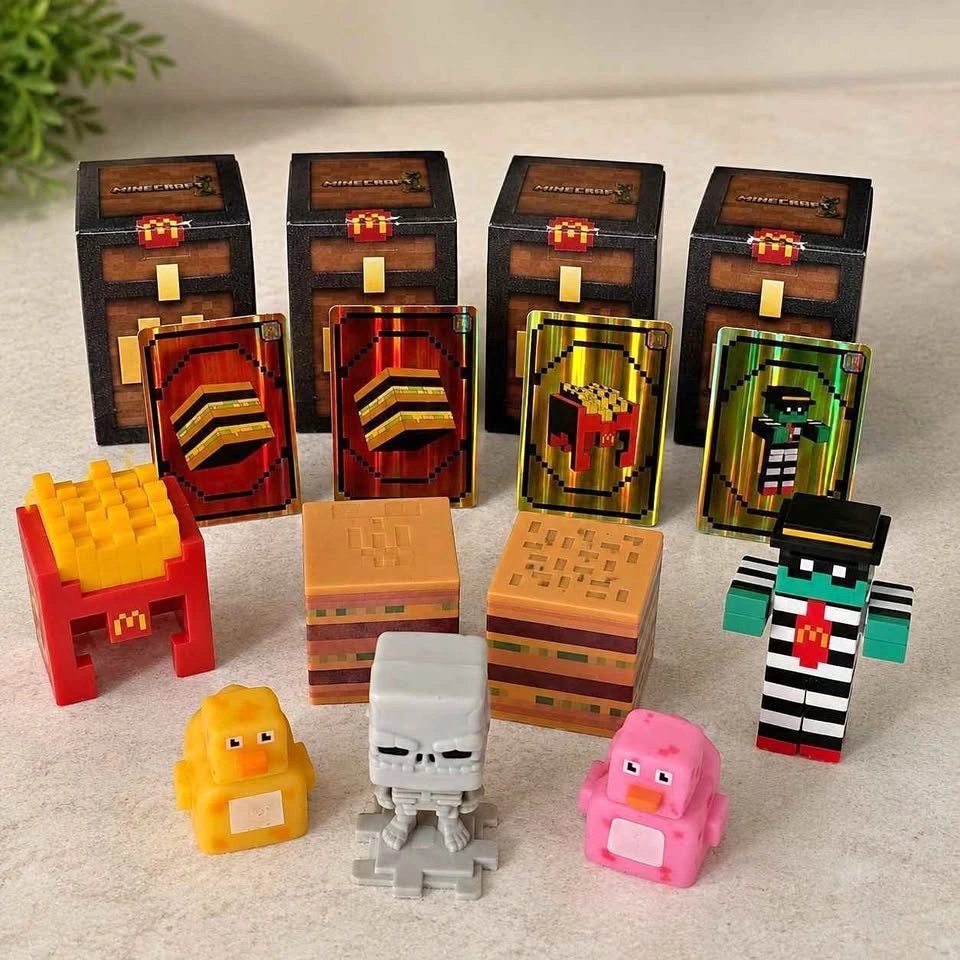 McDonald’s Minecraft Toy & Card Lot $20