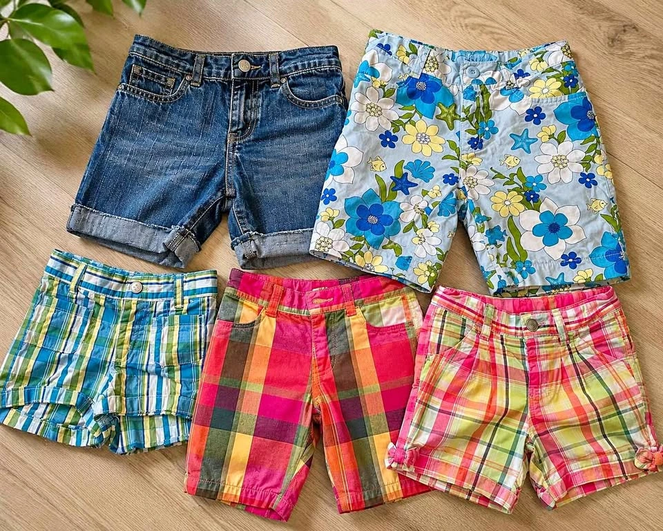Girls Gymboree Size 5 Shorts Lot 5 Pc
