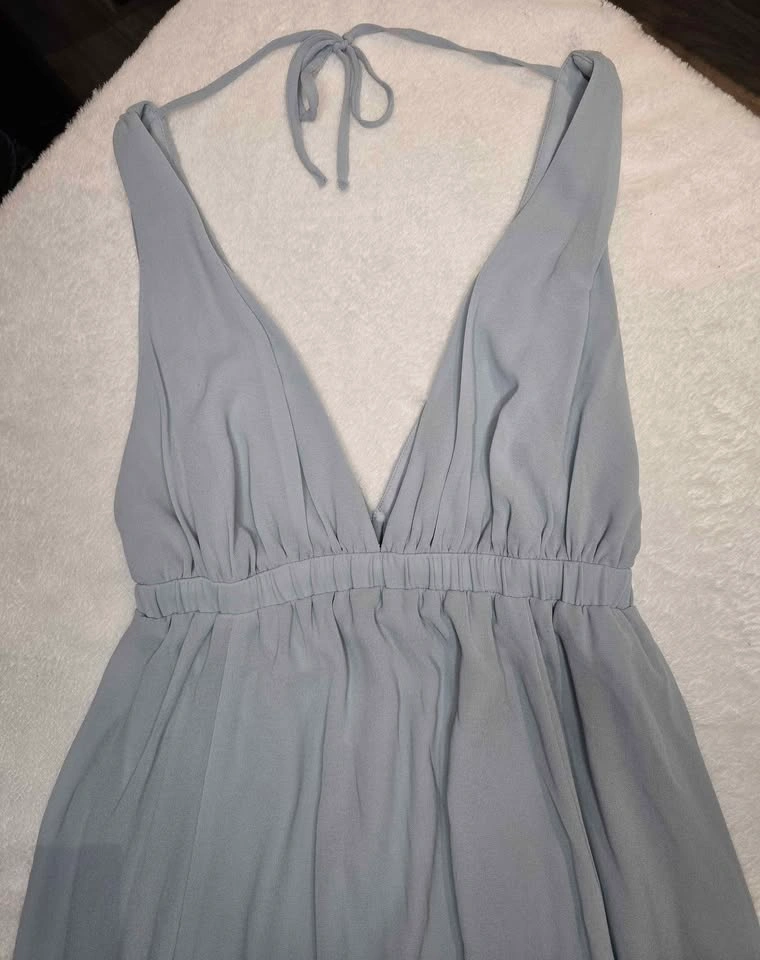 Show Me Your Mumu Light Blue Maxi Dress - Large - photo 4