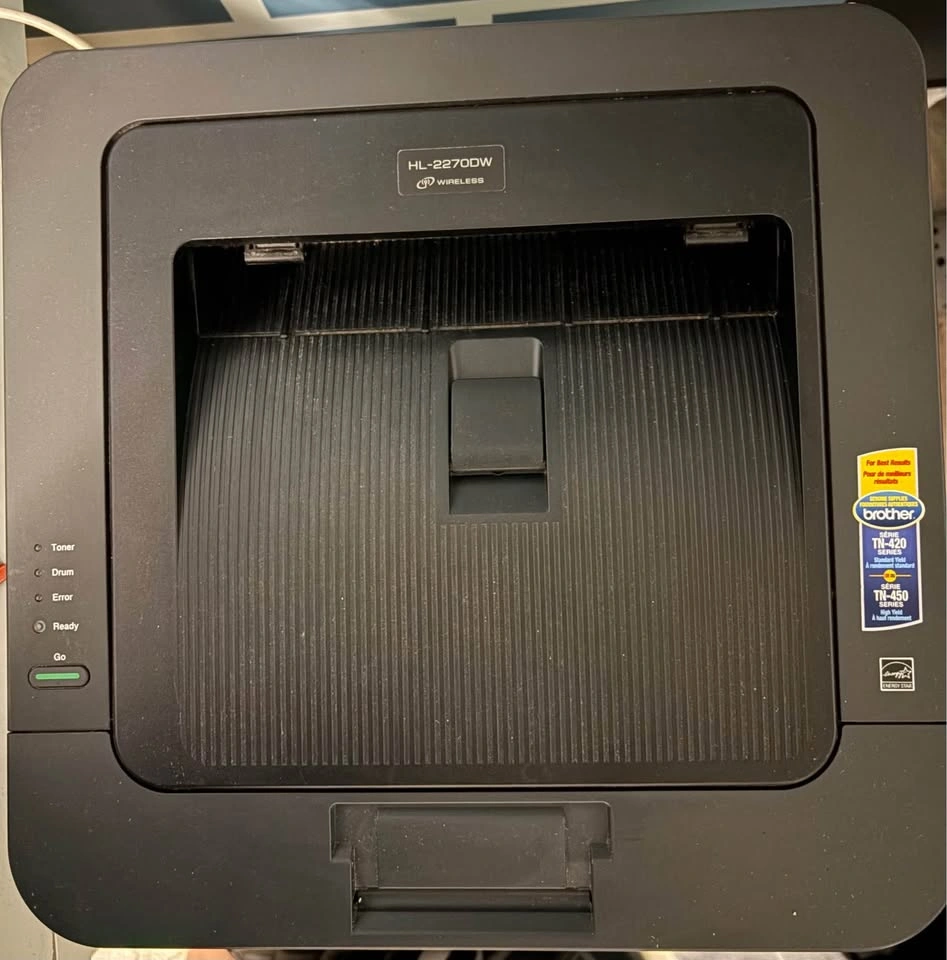 Brother HL-2270DW Wireless Laser Printer with 2 toners and paper - photo 2