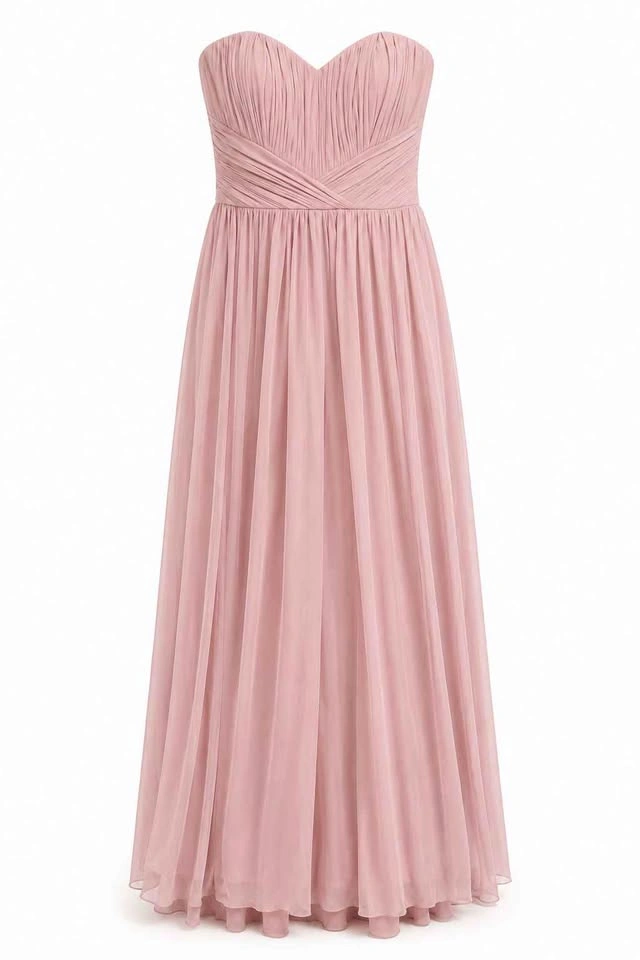 Lipsy London Strapless Pink Prom Dress, US 6, UK 10 - photo 2