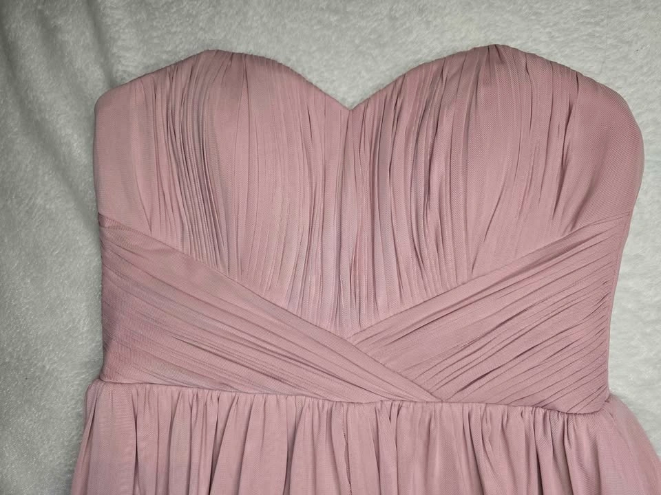 Lipsy London Strapless Pink Prom Dress, US 6, UK 10 - photo 5