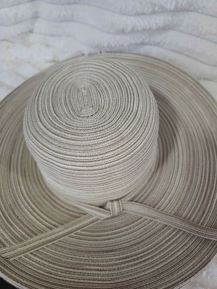 Wide Brim Straw Sun Hat - Stylish Neutral Summer Hat - photo 2