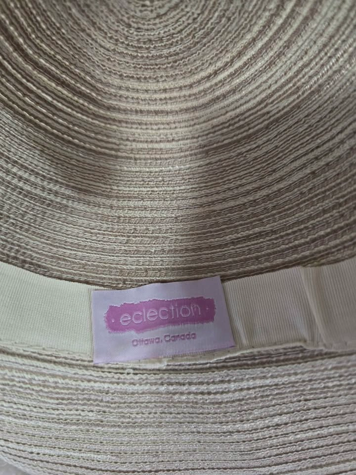 Wide Brim Straw Sun Hat - Stylish Neutral Summer Hat - photo 3