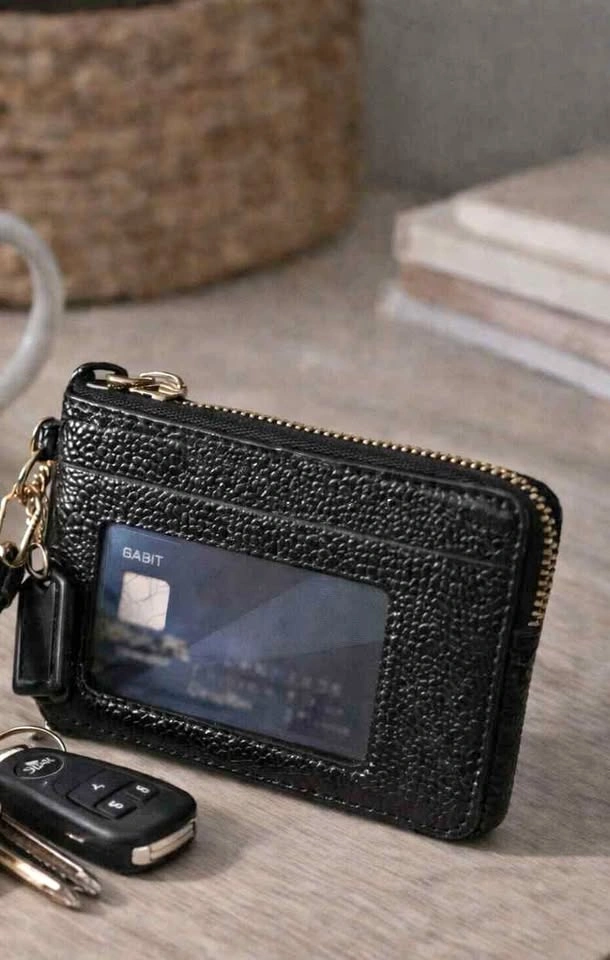 Authentic Coach Black Card Holder - $20 Firm