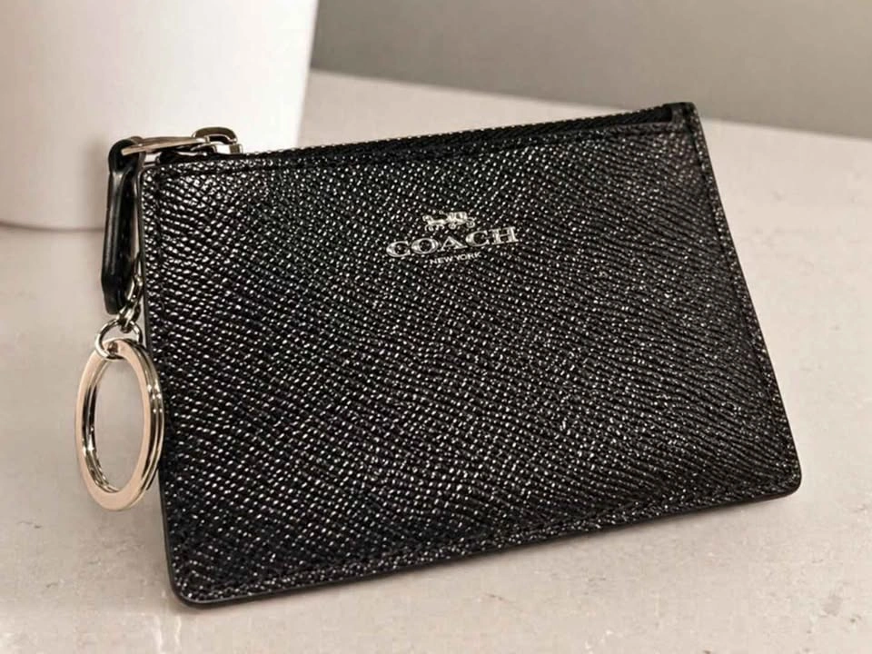 Authentic Coach Black Card Holder - $20 Firm - photo 2