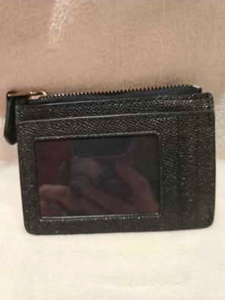 Authentic Coach Black Card Holder - $20 Firm - photo 3